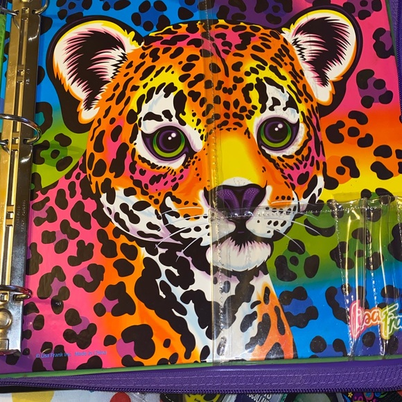 Lisa Frank Hunter cheetah binder - Picture 4 of 4
